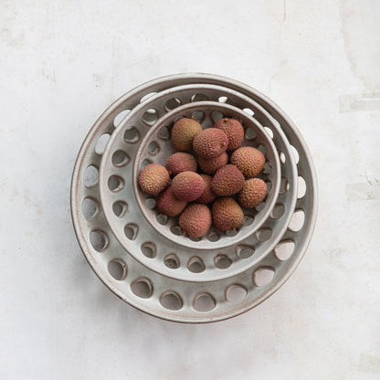 Basket Bowls, Beige