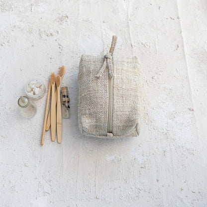 Hemp Zip Pouch