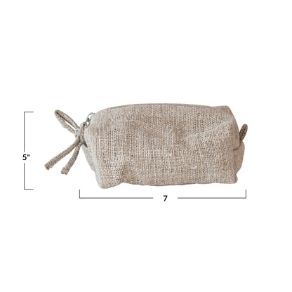 Hemp Zip Pouch