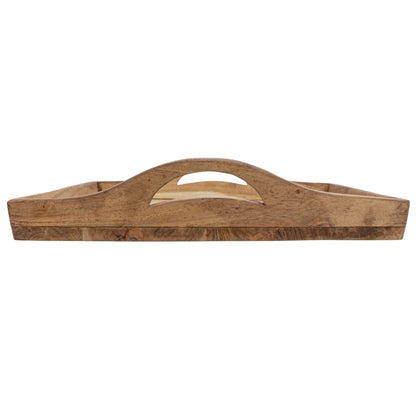 Rectangular Acacia Wood Trays w/ Handles