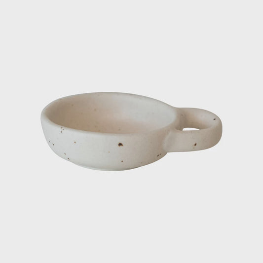 Stoneware Dish w/ Handle