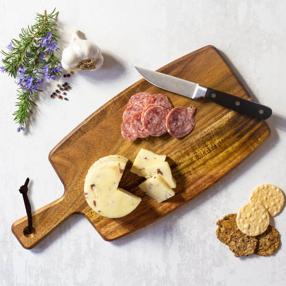 Acacia Wood Charcuterie Serving Paddle Board