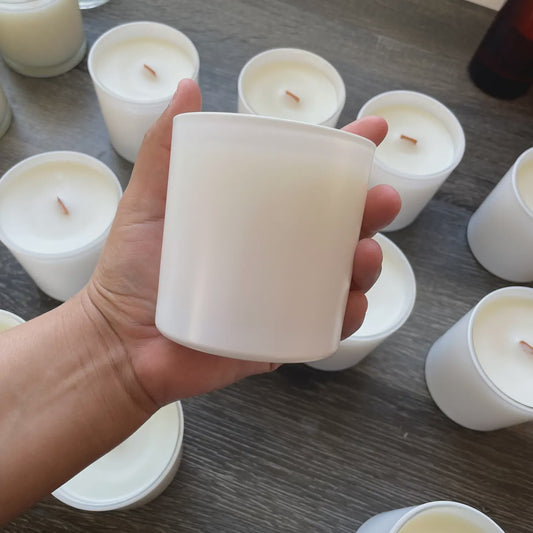Soy Wax Wood Wick - White