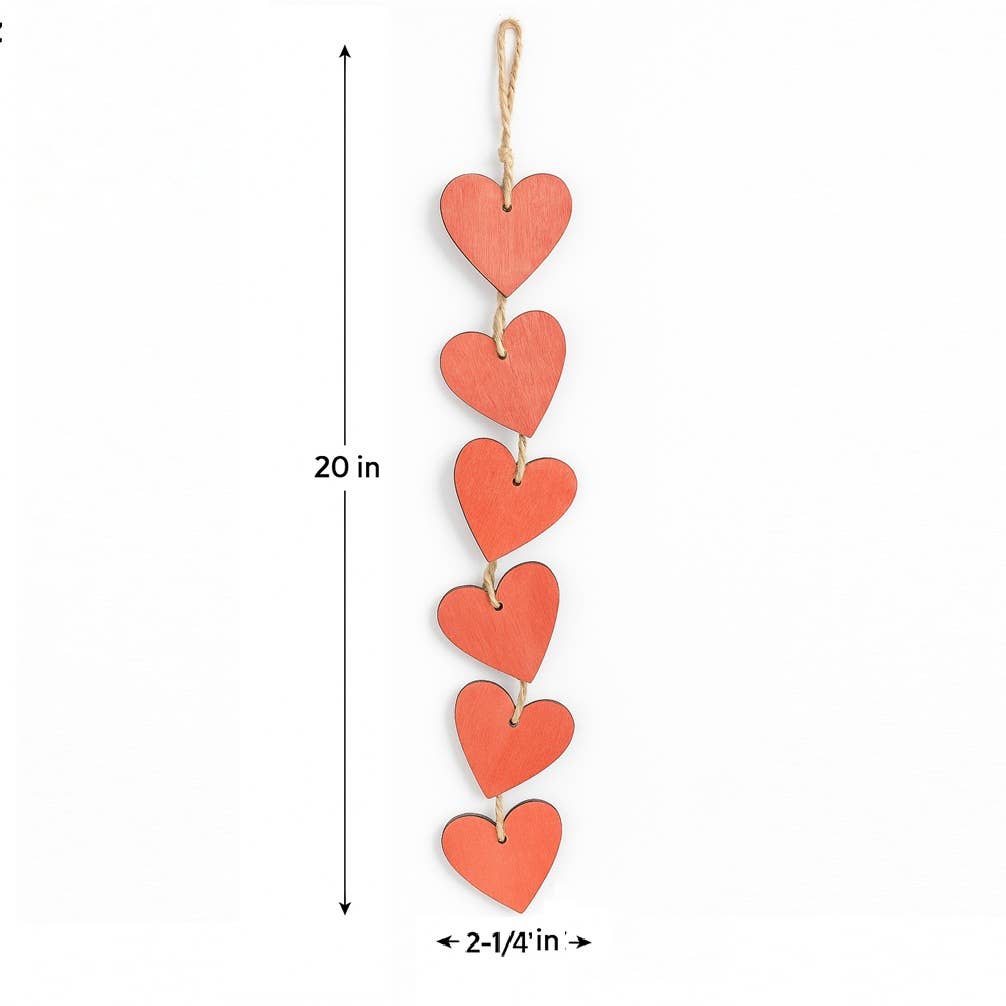 Wood Heart Hanger