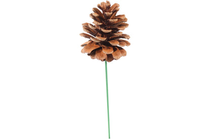 2.5" Natural Pinecone Pick Artificial Holiday Décor Set 100