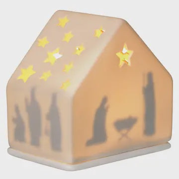 Village House - Nativity Silhouette