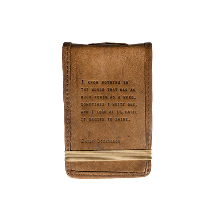 Mini Journal w/ Quote