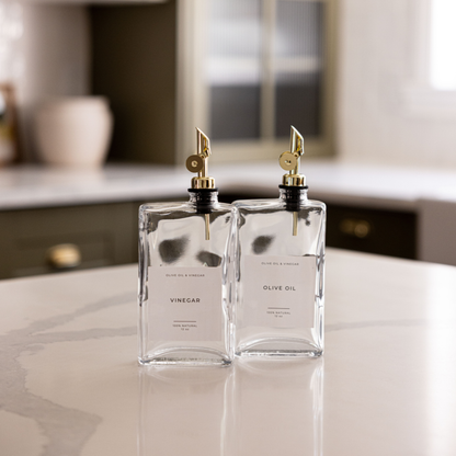 O & V Rectangle Bottles