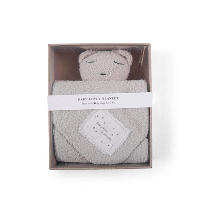 Bear Baby Lovey Blanket
