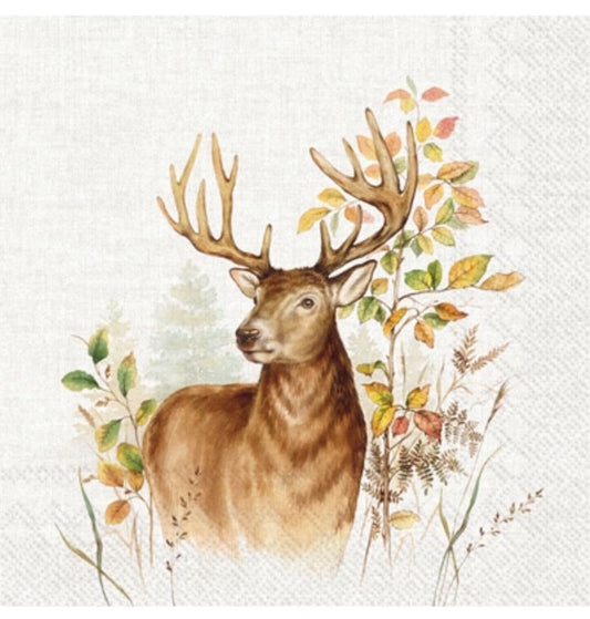 Hunted Deer Fall Lunch  Napkins 20 count