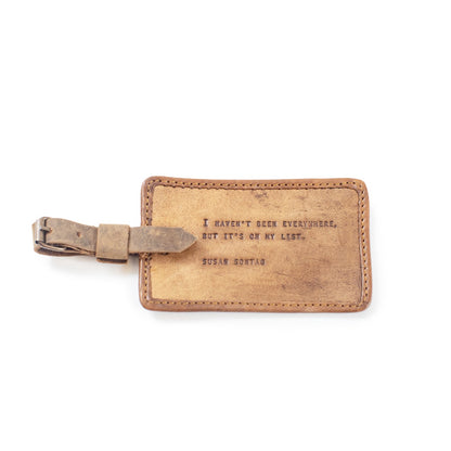 Luggage Tag w/ Quote