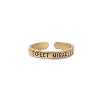 Adjustable Brass Ring