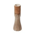 Argon BRWN Tall Candleholder 1.5"x 4.5"
