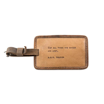 Luggage Tag w/ Quote
