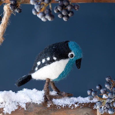 Wool Blue Bird