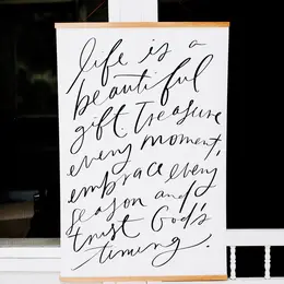 Poster: Life Is A Beautiful Gift