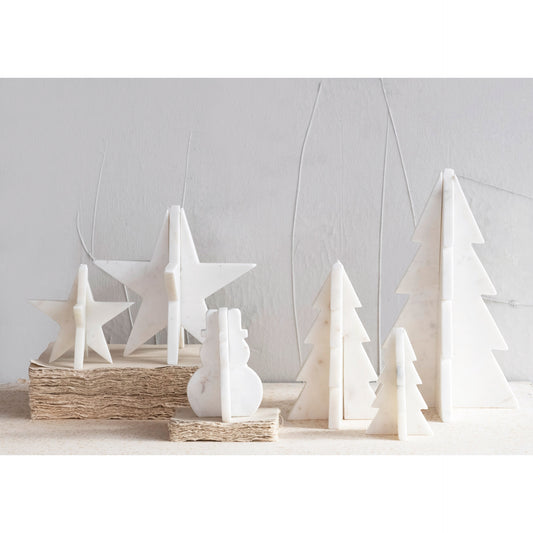 3"L x 3"W x 5"H Interlocking Marble Tree