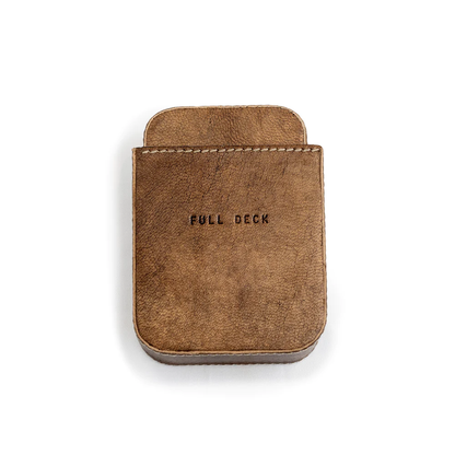 Full Deck Cards - Leather Case