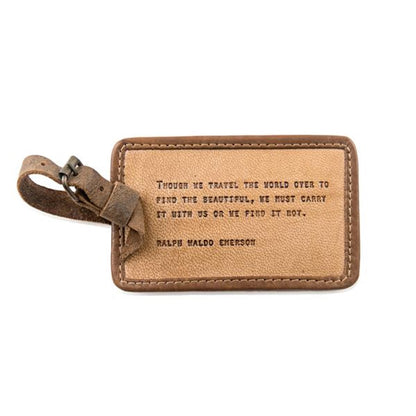 Luggage Tag w/ Quote