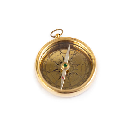 Cheshire Cat Decorative Compass with Leather Pouch