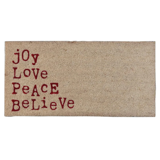 Joy, Love, Peace, Believe