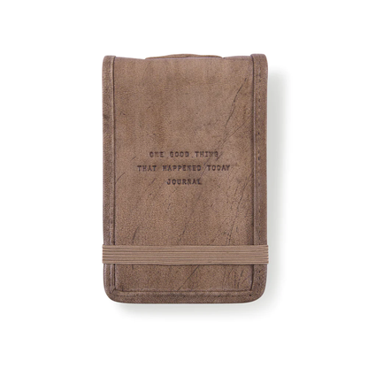 One good thing... Mini Leather Journal