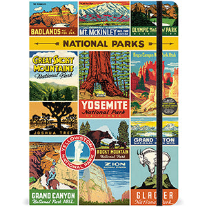 Notebooks with elastic closure