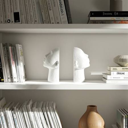 Face Bookends