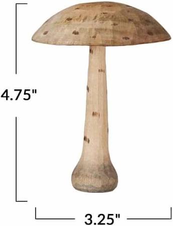 Carved Mushroom w/ Dots