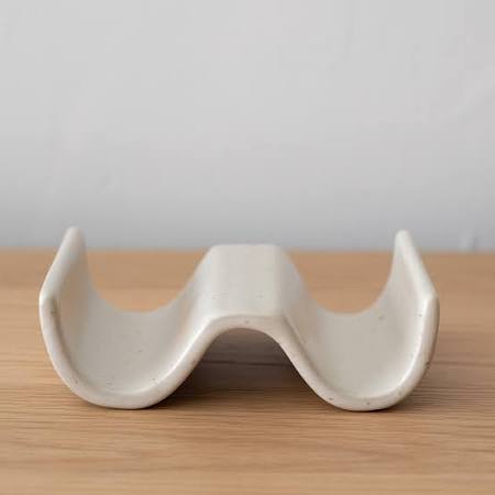 5"L x 3-1/4"W x 1-1/2"H Stoneware Soap Dish