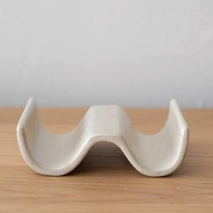 5"L x 3-1/4"W x 1-1/2"H Stoneware Soap Dish
