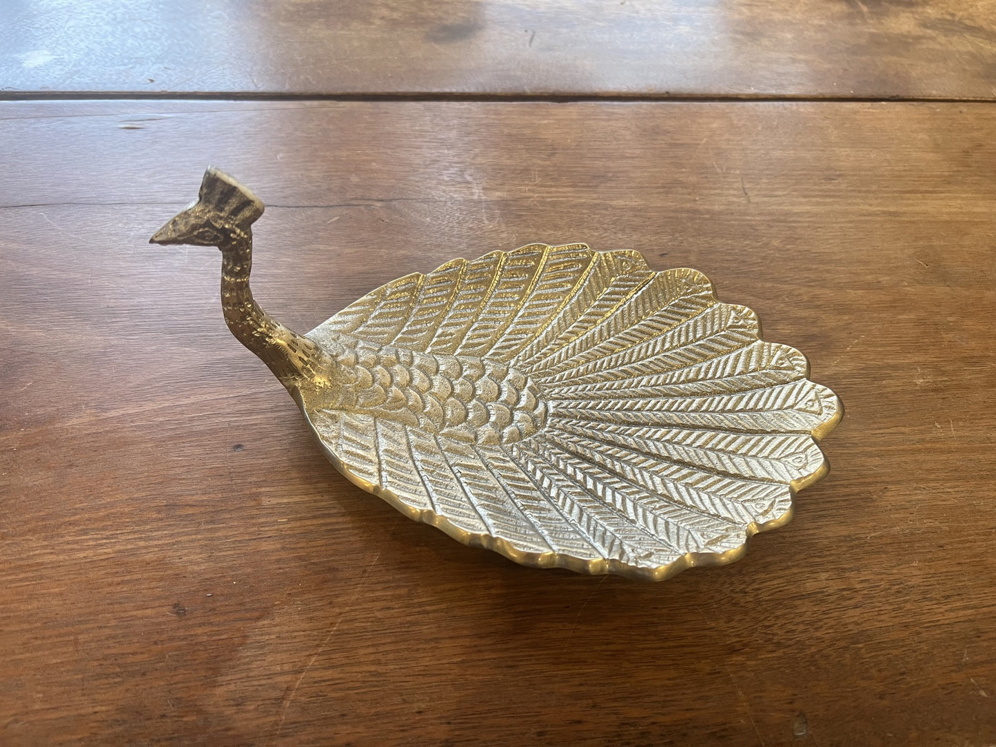 Peacock Metal Tray