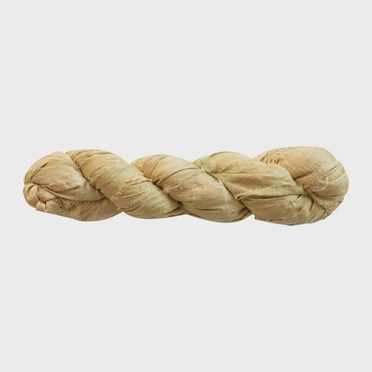 Approximately 70-75 Yard Recycled Torn Silk Ribbon (Each One Will Vary)