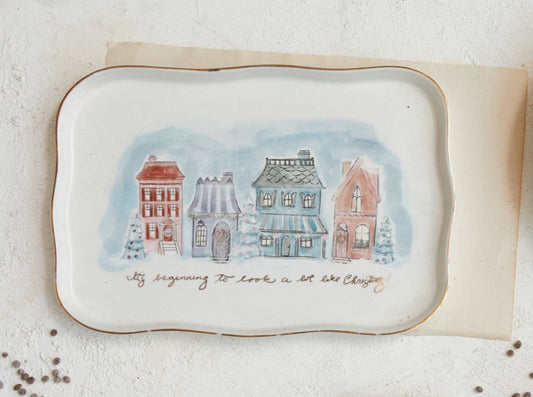 Platter w/ Village