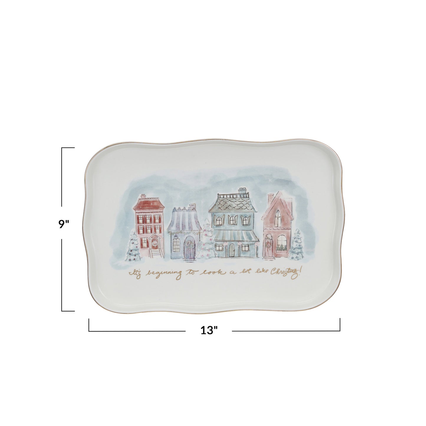 Platter w/ Village