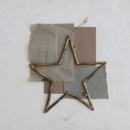 Metal Twig Star