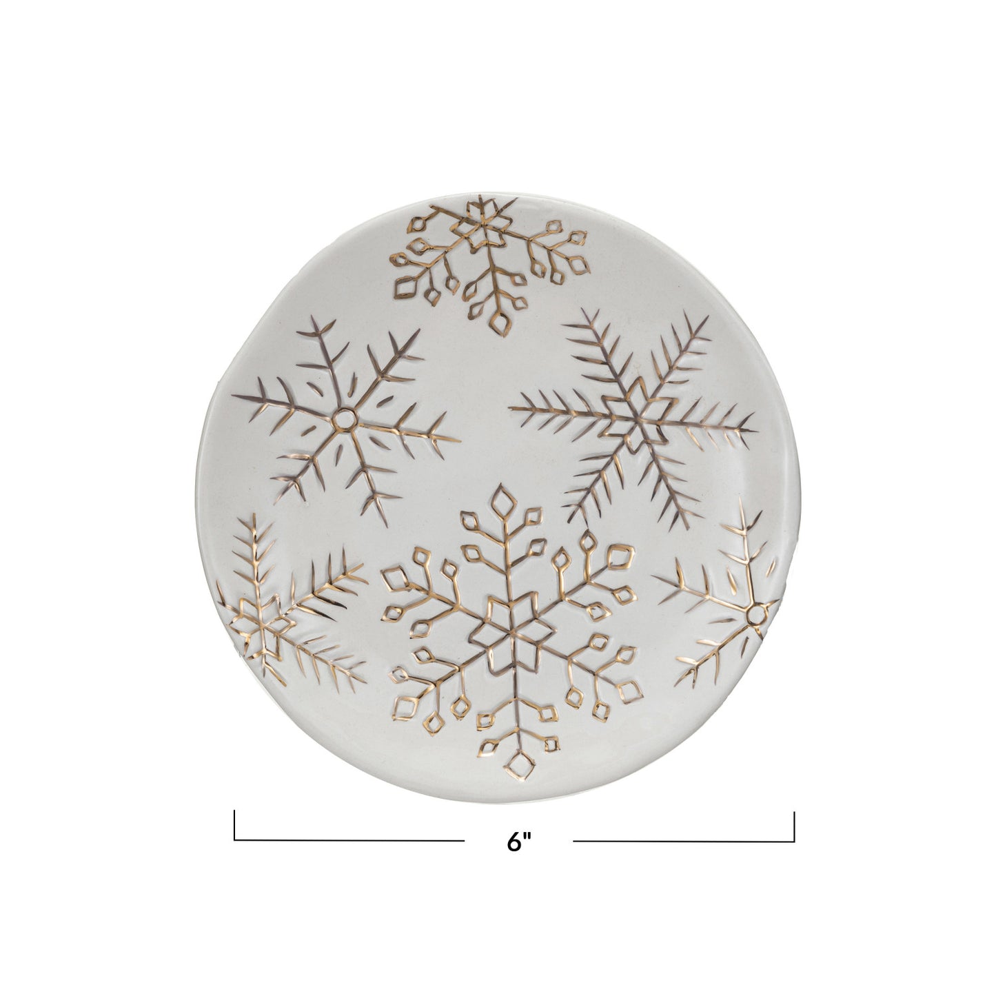 Snowflakes Plate