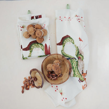 Santa Tea Towel