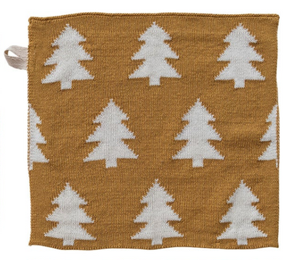 Tree Dish Cloth