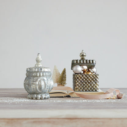 Mercury Glass Container