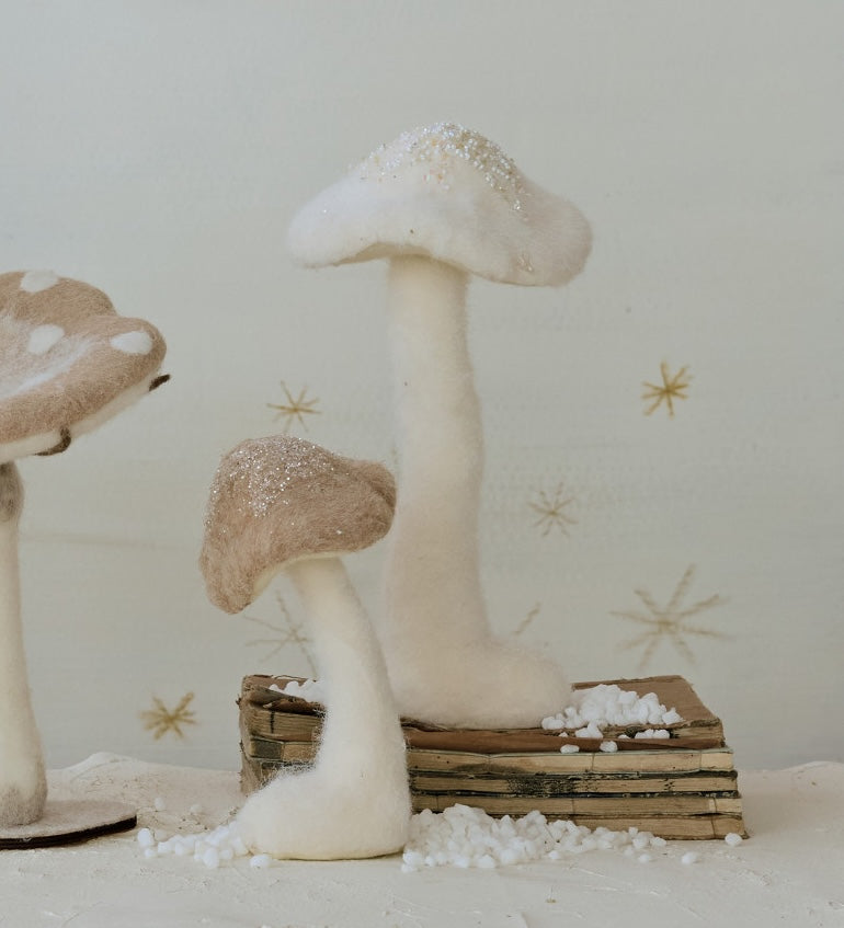 Mushroom with Glitter