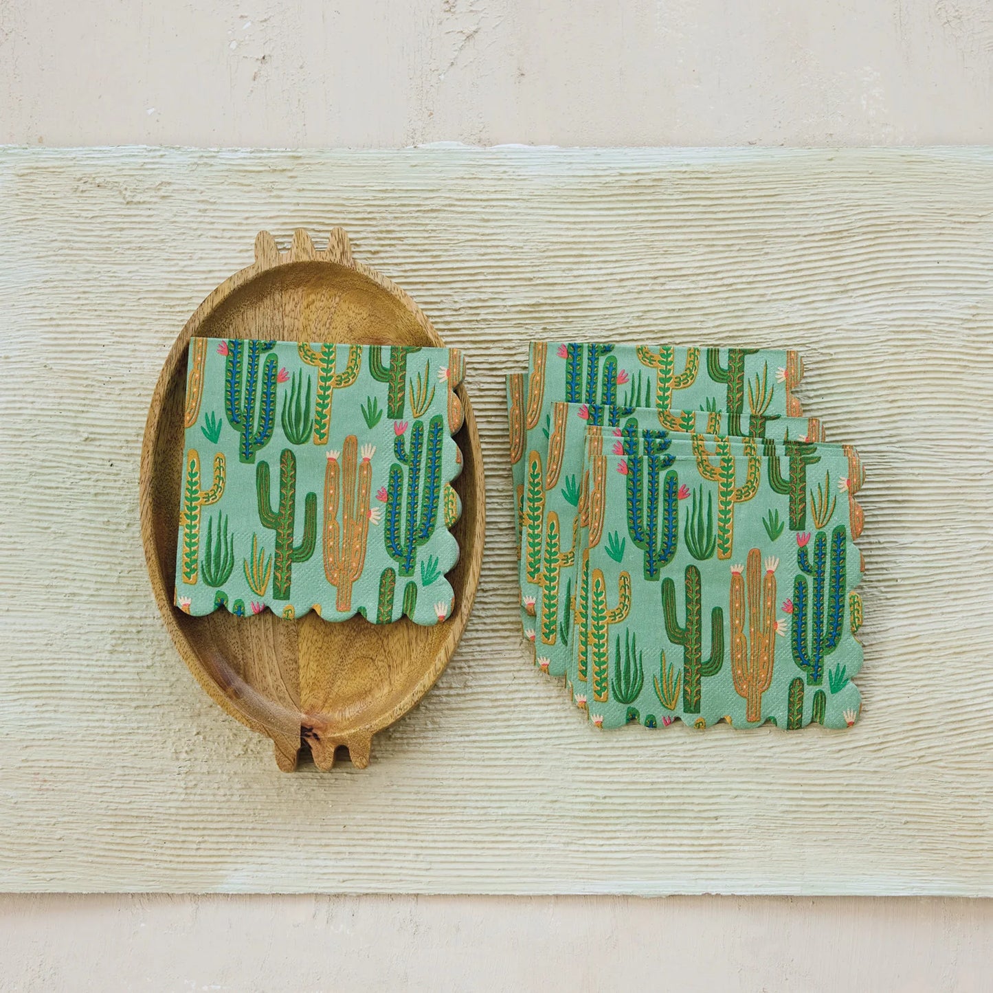 Napkins with Cactus