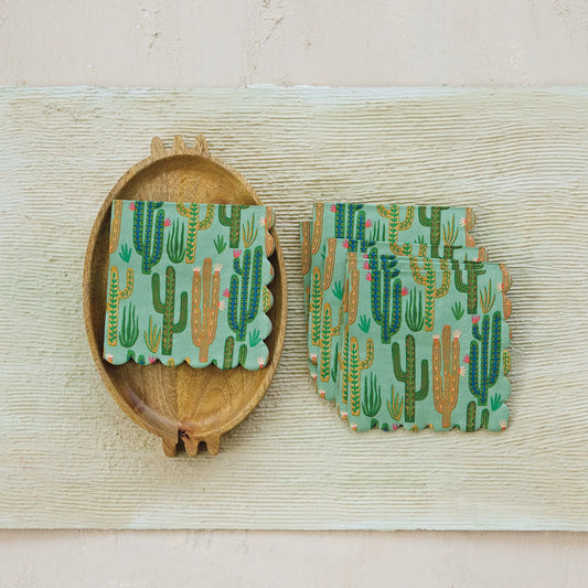 Napkins with Cactus